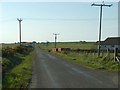 Caithness single-track country road