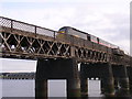 NO3829 : Train on the Tay Rail bridge by Val Vannet