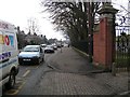 TF6220 : Busy road outside King Edward VII School by Alan Parkinson