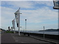 Tay Road bridge and the estuary of the Tay