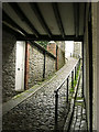 Cobbled Path  Builth Wells