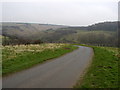 At the south west end of Millington Dale