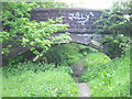 Dismantled Railway Line under St Johns Road, Yeadon