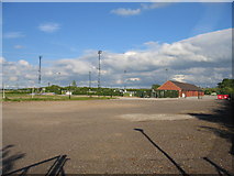 SP3360 : Leamington Brakes new football ground by David Stowell