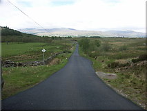 NN1273 : Road from Claggan towards Achintee and Ben Nevis "tourist" footpath by J M Briscoe