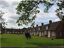 SE6049 : Almshouses in Fulford by Martin Norman