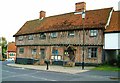 Half-timbered house in Laxfield