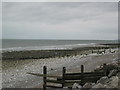 Llanddulas beach looking east