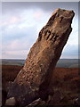 SE0128 : The Greenwood Stone, Midgley Moor by Mark Anderson