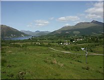 NM9931 : Taynuilt from near Balindore by J M Briscoe