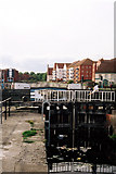 ST2937 : Bridgwater Docks by Richard Baker