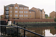 ST2937 : Bridgwater Docks South Side 2002 by Richard Baker