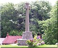 Memorial cross at Lustleigh