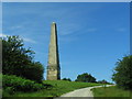 SO7537 : Obelisk, Eastnor Park. by Jerry Fryman