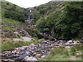 SH9524 : Waterfall, Rhiwargor by andy