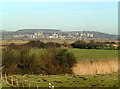 View from the railway towards Arundel