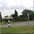 Signpost, Bournebridge Lane, Stapleford Abbotts, Essex