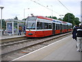 Tramlink station at Ampere Way