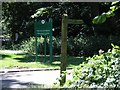 Bridleway & Golf Club entrance