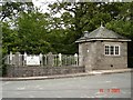 Gatehouse entrance to Abergele hospital