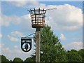 Village sign and Brazier  Ley Hill