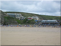 SW8464 : Surf Centre and Hotel, Watergate Bay by Kate Jewell