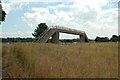 Footbridge over M62, near St.Helens