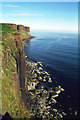 Sheer Cliff face along Skye Coastline