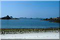 SV8715 : View west from Bryher by Bob Ford