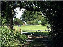 SU5061 : Farm Gate: North Echinnswell by Pam Brophy