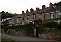 Stone cottages at Rhyd y Foel