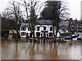 SO8540 : Upton on Severn in the floods by john spivey