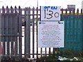 Welcome sign at Rhyl Tip