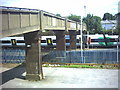 Footbridge over railway north of South Croydon Station.