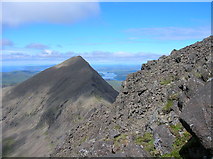 NG4423 : Arete on Cuillin ridge by Ailith Stewart