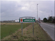 NO6442 : Welcome to Arbroath by Karen Vernon
