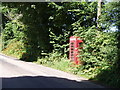 Telephone box on Lelant Downs