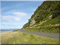 NR9150 : Coast road near Catacol, Arran, Firth of Clyde by paul birrell