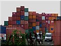 TQ5181 : Container Stack by Glyn Baker