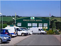 SX8393 : Fingle Glen Hotel by Richard Knights