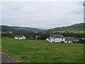 View from above Langhill  Farm