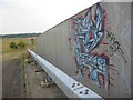 Graffiti on a bridge over M25