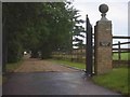 Entrance to house next to  Oak Farm Coopers Green Lane