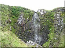 NM9318 : Waterfall, Fineglen by Richard Webb