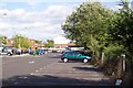 The car park and Stocklund Square, Cranleigh