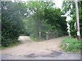 Entrance  to Cherry Tree Farm