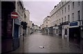 Floods at Bath Street, Royal Leamington Spa