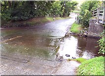 SN5469 : Ford at Llanrhystyd by Cered