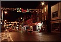 TQ3296 : Church Street, Enfield, at Christmas by Christine Matthews