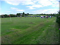 NZ6716 : Football Pitch, Lingdale by Mick Garratt